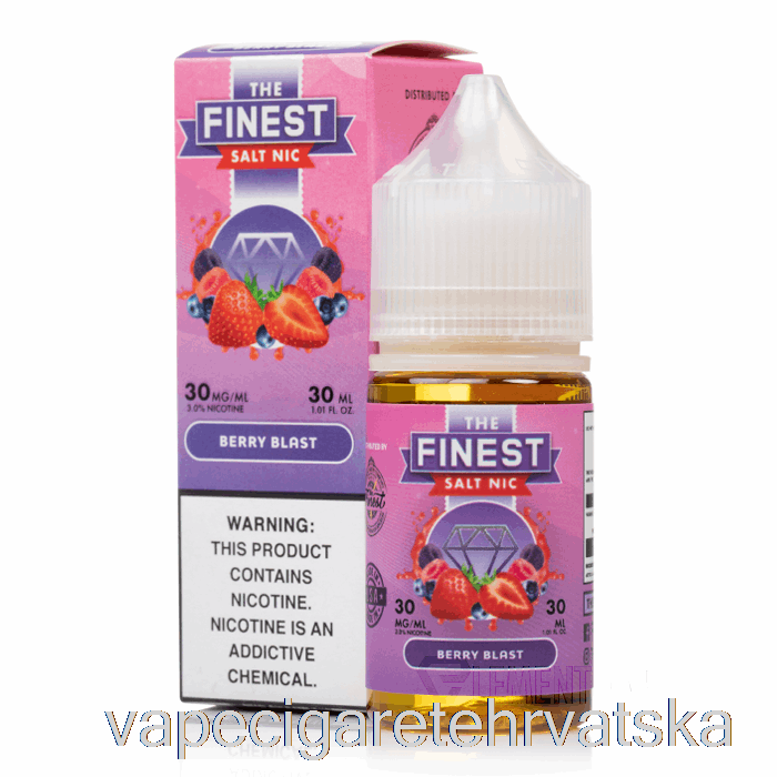 Vape Cigarete Berry Blast - The Finest Fruit Edition Sol Nic - 30ml 30mg